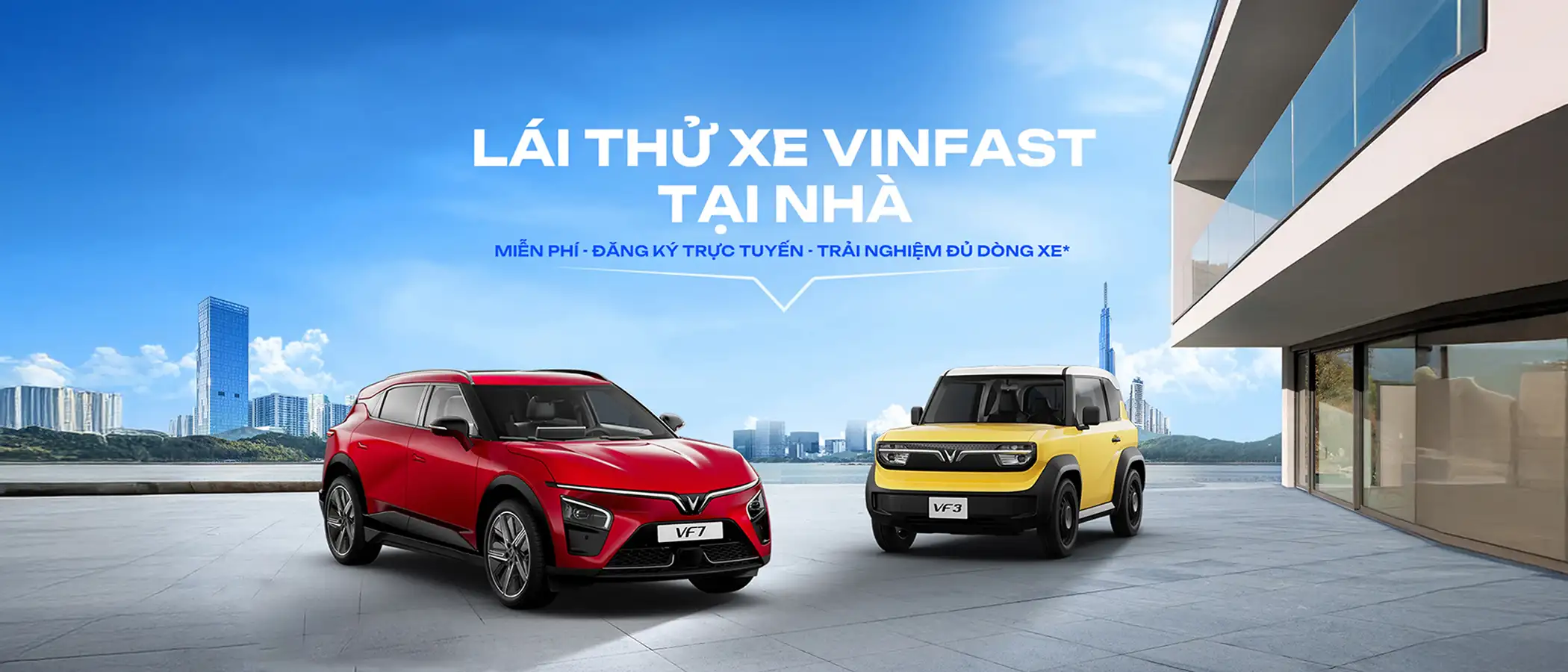 Đăng ký lái thử xe điện VinFast